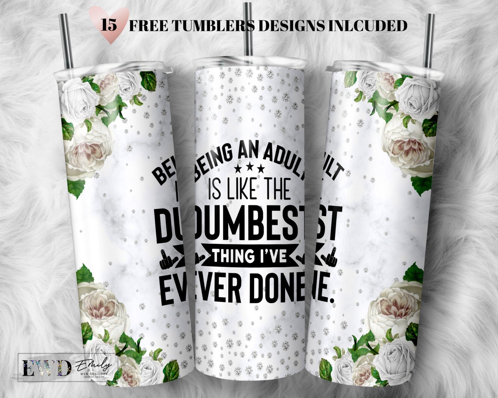 Sarcastic Quote Tumbler Wrap, 20 Oz Skinny Tumbler, Seamless Sublimation  Wrap, Funny Quote Tumbler, Funny Sarcastic PNG, Digital Download 
