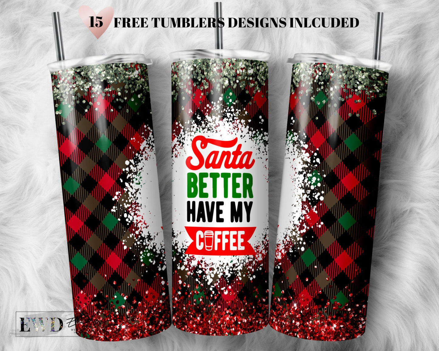Funny Christmas Tumbler Design, Seamless Sublimation Designs Downloads - Skinny Tumbler 20oz Design-christmas tumbler wrap
